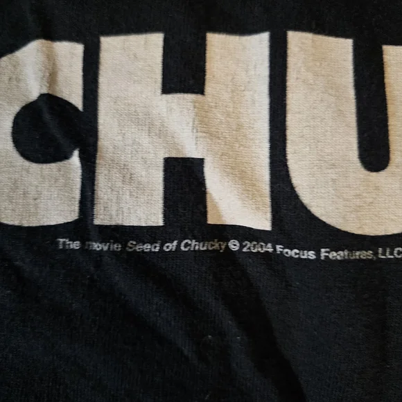 2004 Seed Of Chucky Movie Promo T Shirt